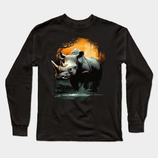 rhino Long Sleeve T-Shirt